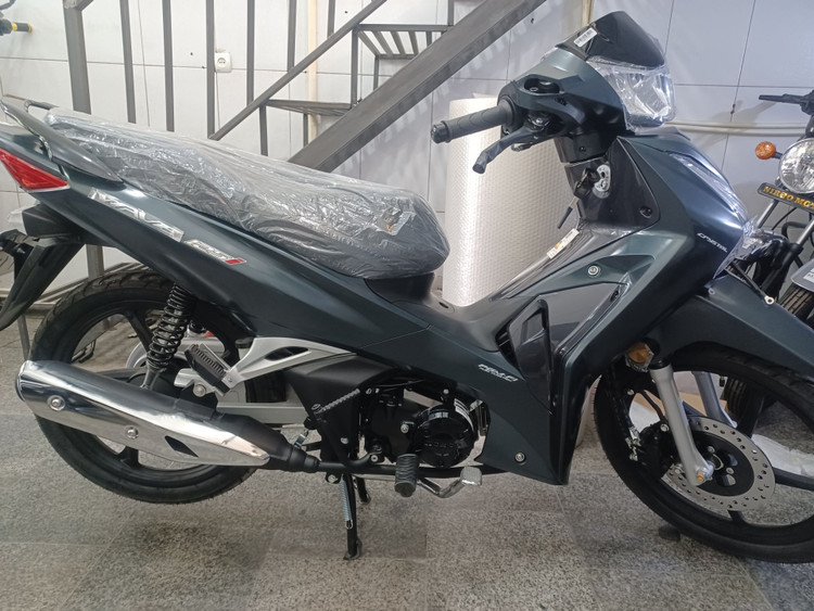 موتور سیکلت بهرو 125 بی کلاج کریستال نیو 1404