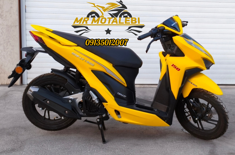 موتور سیکلت طرح کلیک به پر مدل VR150 صفر 1404