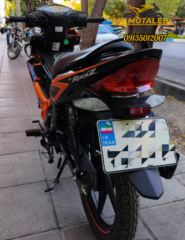موتور سیکلت تی وی اس راکز125CC صفر 1405