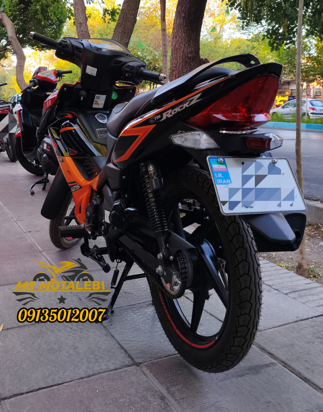 موتور سیکلت تی وی اس راکز125CC صفر 1405