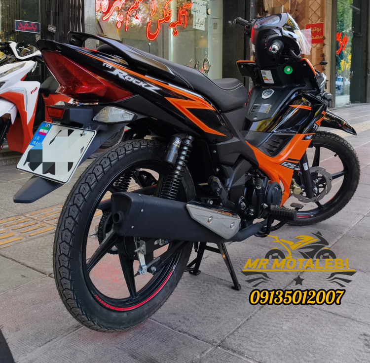 موتور سیکلت تی وی اس راکز125CC صفر 1405