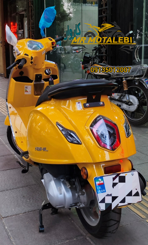 موتور سیکلت آشیل 150cc طرح وسپا آب خنک 1404