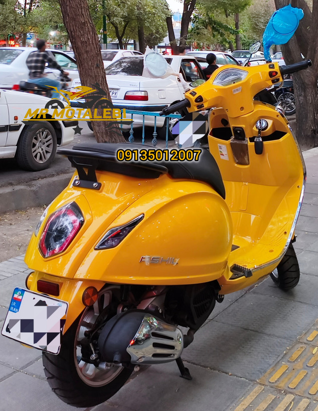 موتور سیکلت آشیل 150cc طرح وسپا آب خنک 1404