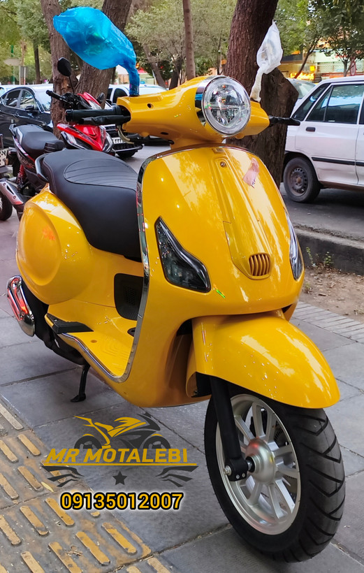موتور سیکلت آشیل 150cc طرح وسپا آب خنک 1404
